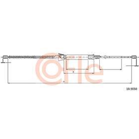 Cofle Vajer, parkeringsbroms 10.9050