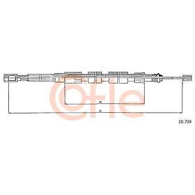 Cofle Vajer, parkeringsbroms 10.739