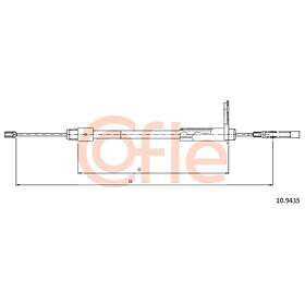 Cofle Vajer, parkeringsbroms 10.9435