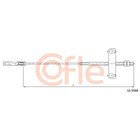 Cofle Vajer, parkeringsbroms 11.5564