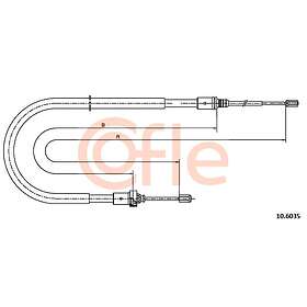 Cofle Vajer, parkeringsbroms 10.6035