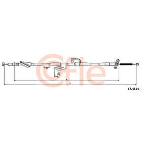 Cofle Vajer, parkeringsbroms 17.4114