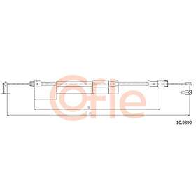 Cofle Vajer, parkeringsbroms 10.9890