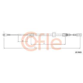 Cofle Vajer, parkeringsbroms 10.9885