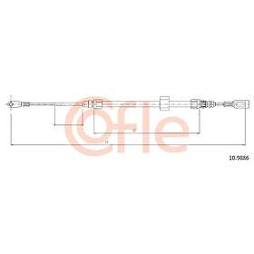 Cofle Vajer, parkeringsbroms 10.9886