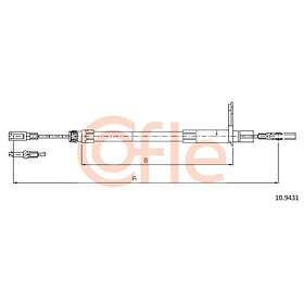 Cofle Vajer, parkeringsbroms 10.9431