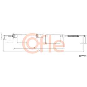 Cofle Vajer, parkeringsbroms 12.0704