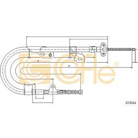 Cofle Vajer, parkeringsbroms 17.0111