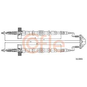 Cofle Vajer, parkeringsbroms 11.5861