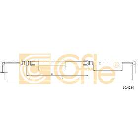 Cofle Vajer, parkeringsbroms 10.4234