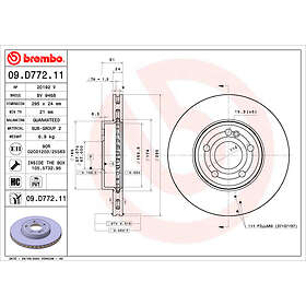 Brembo Bromsskiva 09.D772.11