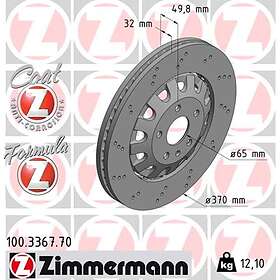 Otto Zimmermann Bromsskiva 100.3367.70