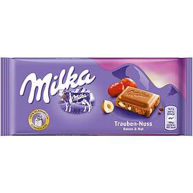 Milka Russin & Nöt 100g