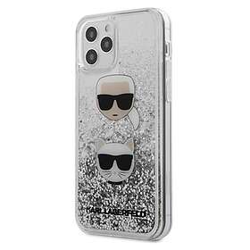 Karl Lagerfeld Liquid Glitter iPhone 12 KLHCP12MKCGLSL