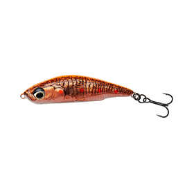 Orange 3D Sticklebait Pencil 6,5 cm 10,5g Fluo Copper