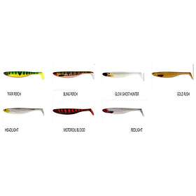 SLIM ShadTeez V2 27cm 99g Bling Perch Box w. 12pcs