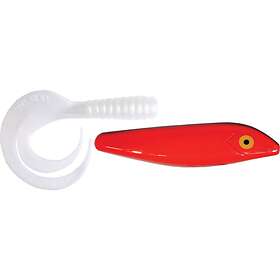 Vicke pike Tail 40 cm Röd Fluo/Svart