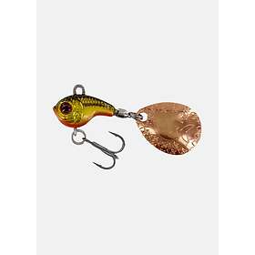 Gold DropBite Tungsten Spin Tail Jig 2cm 13g Rush