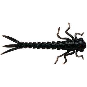 Blue Fox DragonFly Nymph Trout Bloodworm 5 cm Stone Gray 6-pack