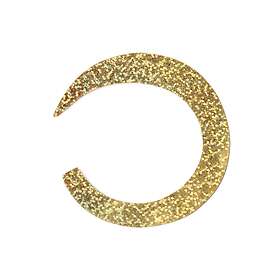 Jumbo Flydressing Wiggle Tails Slim 3-pack Holographic Gold