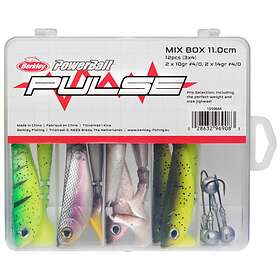 Berkley Pulse Shad Box Inkl. Jiggskallar 11cm