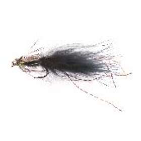 Uniqe Flies Damsel Nymph Black Daiichi 1510 #6