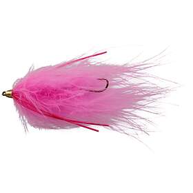 Uniqe Flies Marabou Worm Pink 10