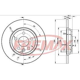 Fremax Bromsskiva BD-5609
