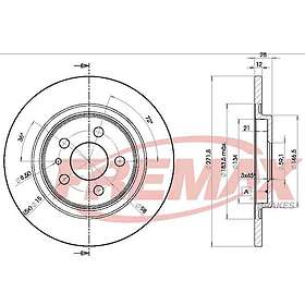 Fremax Bromsskiva BD-4679
