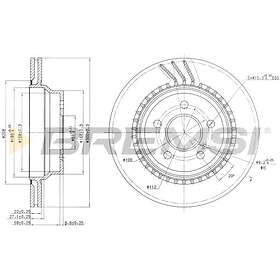 Bremsi Bromsskiva CD7672V