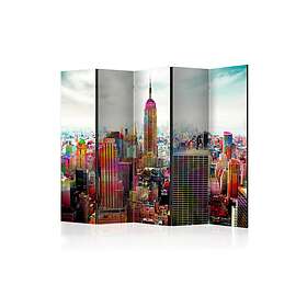Arkiio Rumsavdelare Colors of New York City II 225x172 cm A3-PARAVENTtc0476