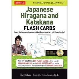 Glen McCabe: Japanese Hiragana and Katakana Flash Cards Kit
