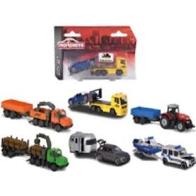 Majorette Vehicles with trailers, 6 types 212053154