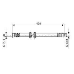 Bosch Bromsslang 1 987 481 006