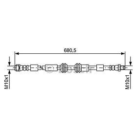 Bosch Bromsslang 1 987 481 734
