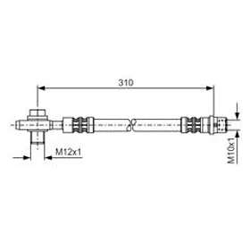 Bosch Bromsslang 1 987 476 308