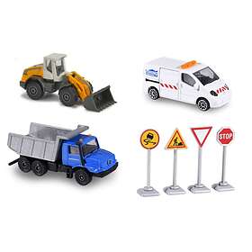 Majorette Byggarbetsplats Set