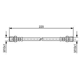 Bosch Bromsslang 1 987 476 090