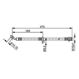 Bosch Bromsslang 1 987 481 327