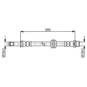 Bosch Bromsslang 1 987 481 676