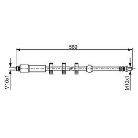 Bosch Bromsslang 1 987 481 290