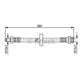 Bosch Bromsslang 1 987 481 017