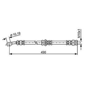Bosch Bromsslang 1 987 476 076