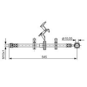 Bosch Bromsslang 1 987 481 077
