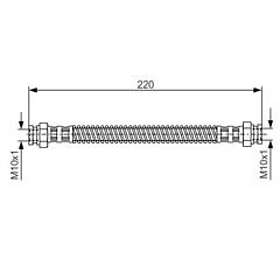Bosch Bromsslang 1 987 476 560