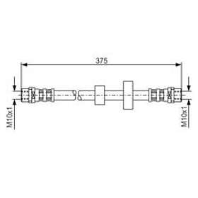 Bosch Bromsslang 1 987 476 698