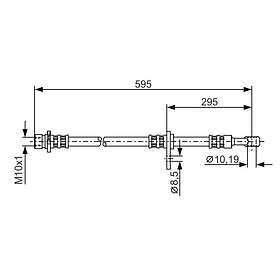 Bosch Bromsslang 1 987 481 044