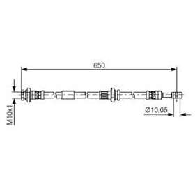 Bosch Bromsslang 1 987 481 476