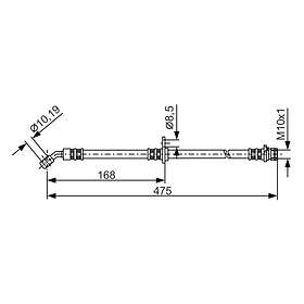 Bosch Bromsslang 1 987 481 326