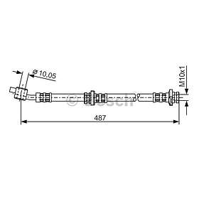Bosch Bromsslang 1 987 476 168